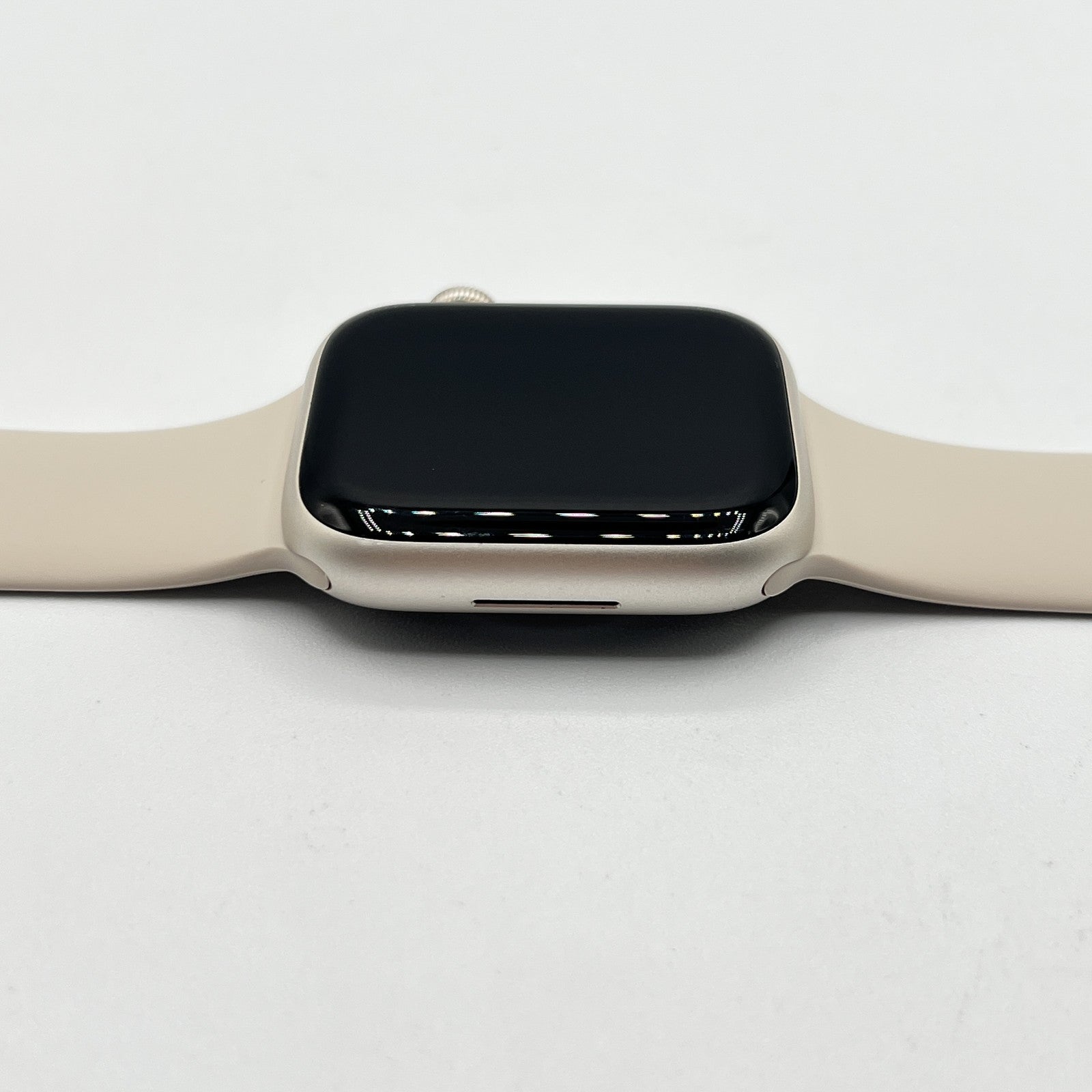 Apple Watch Series 9 45mm Starlight Aluminum Case with Sport Band - Very Good - Techtree