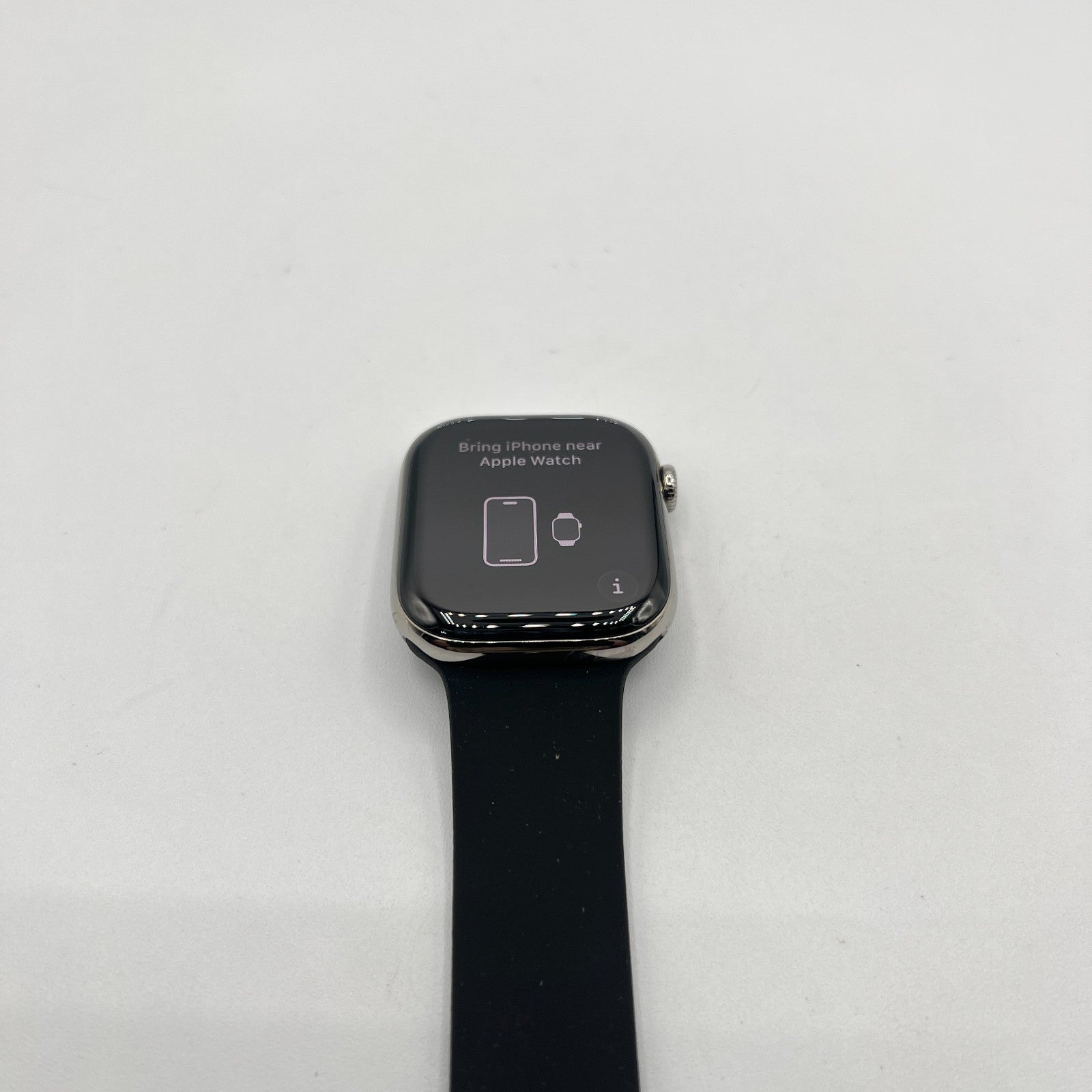 Apple Watch Series 10 46MM Slate Titanium Case Black Sport Band - Very Good - Techtree