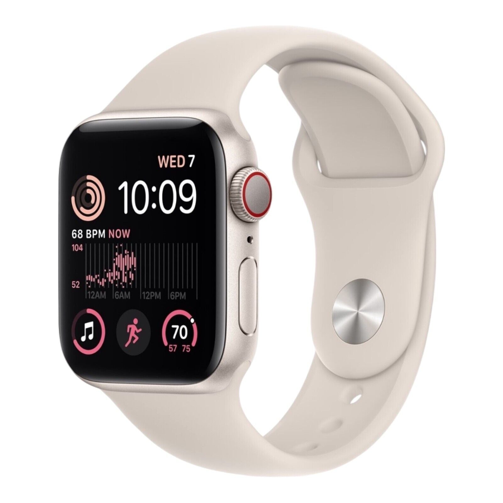 Apple Watch Series SE (2nd Gen) 44mm GPS + WiFi + Cellular Unlocked - Very Good