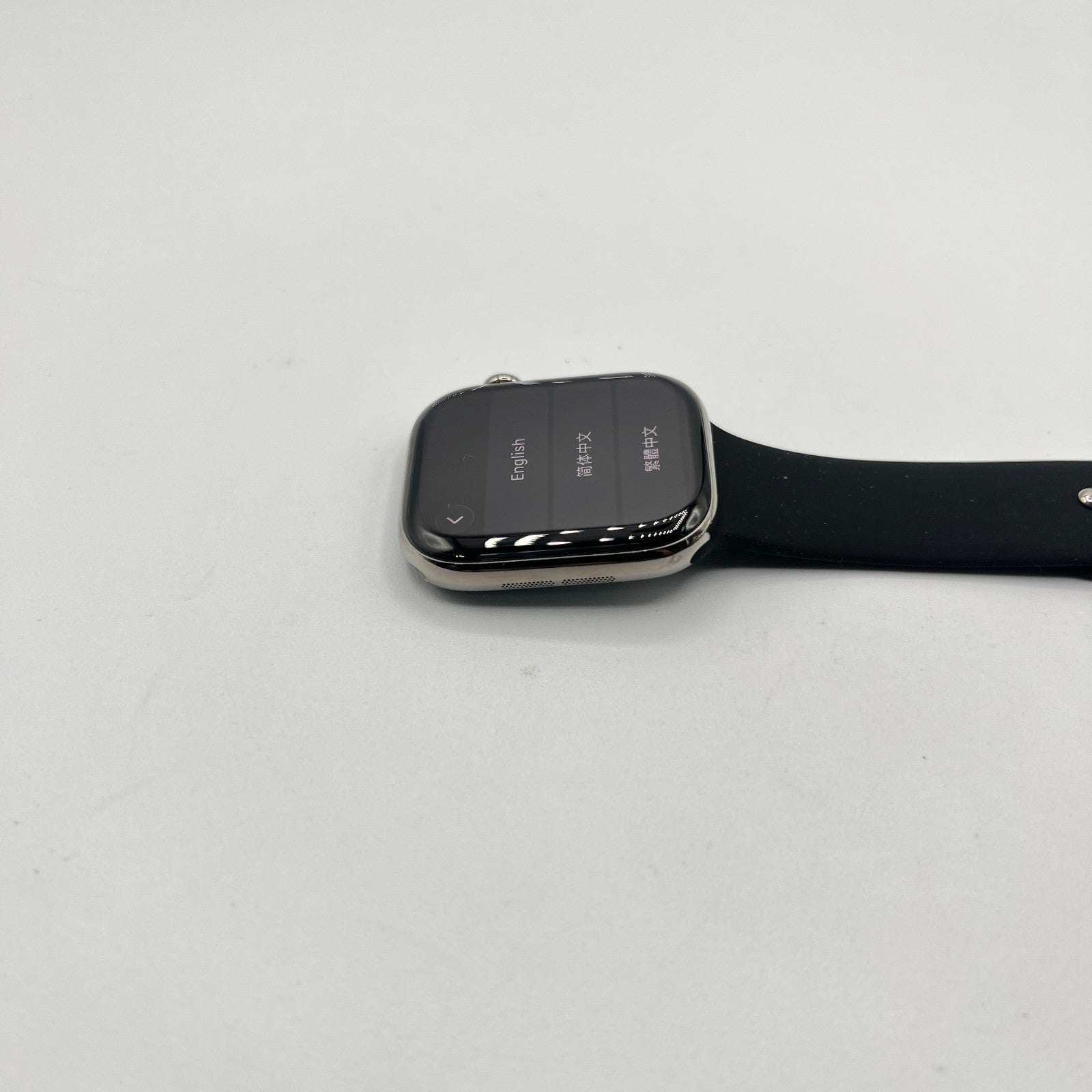 Apple Watch Series 10 46MM Slate Titanium Case Black Sport Band - Very Good - Techtree 