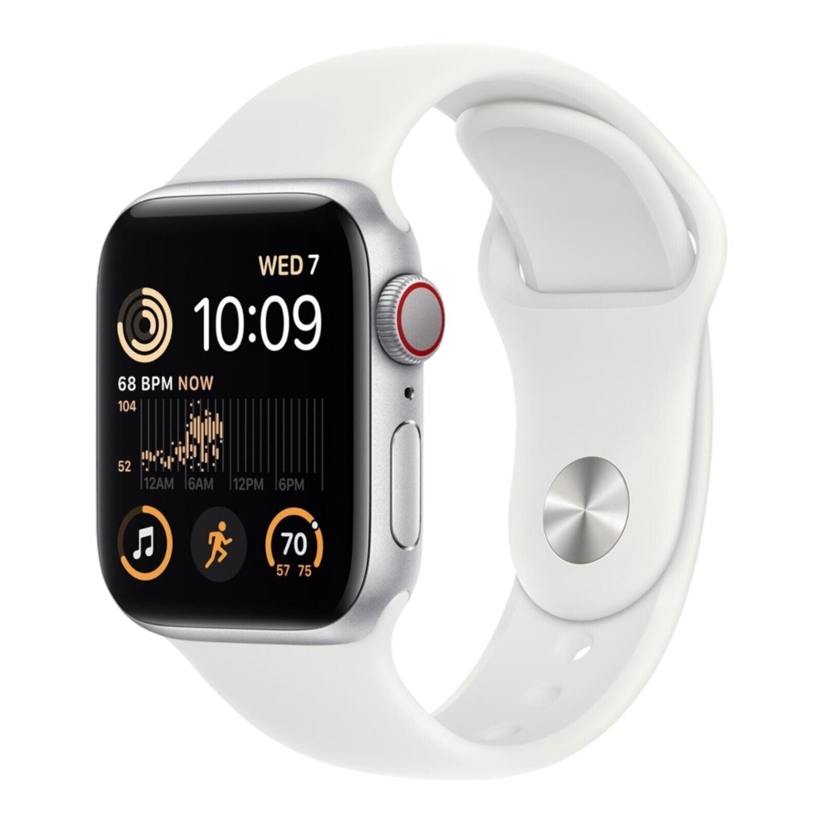 Apple Watch Series SE (2nd Gen) 44mm GPS + WiFi + Cellular Unlocked - Very Good