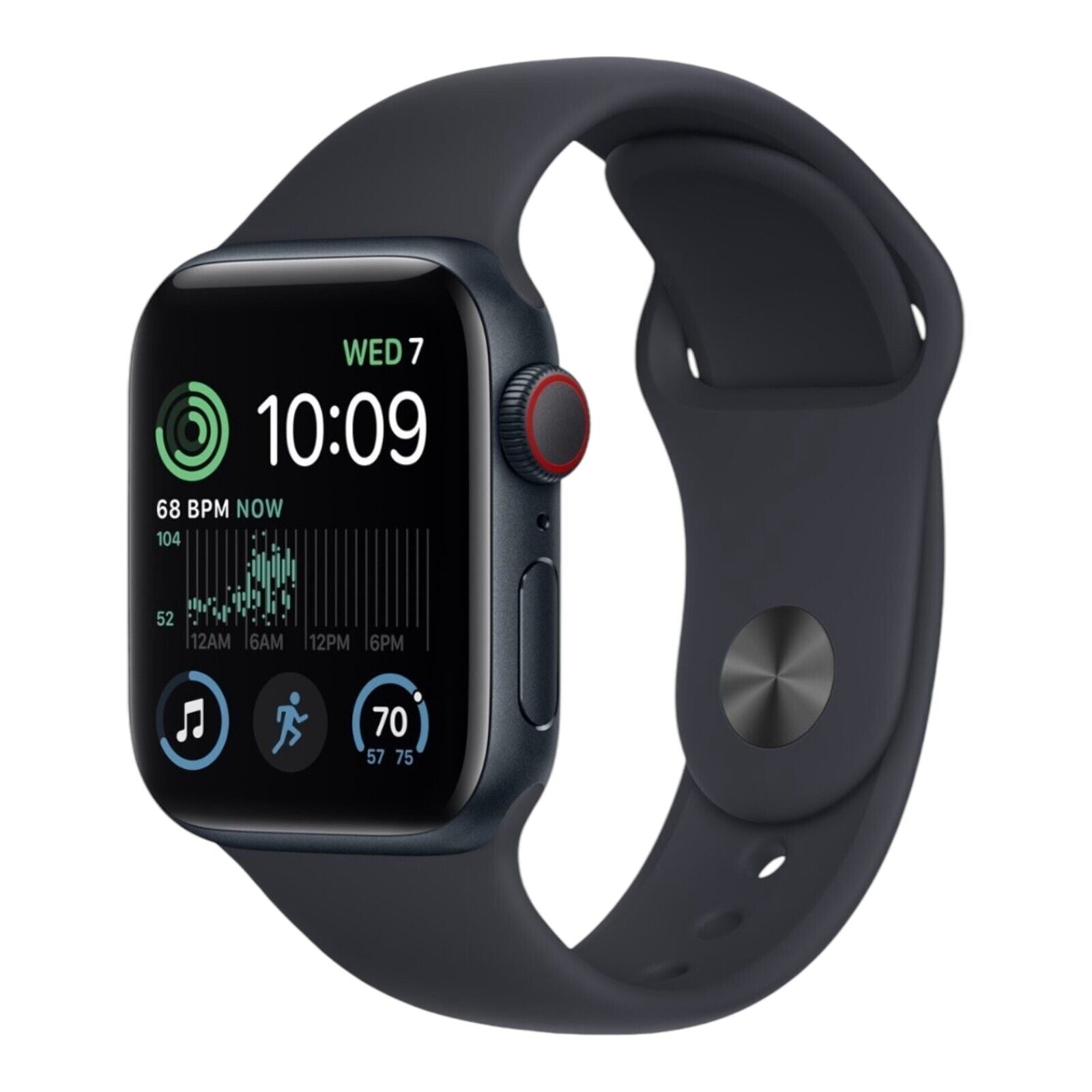 Apple Watch Series SE (2nd Gen) 44mm GPS + WiFi + Cellular Unlocked - Very Good